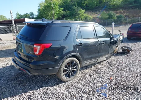 2017 Ford Explorer Xlt from USA, damaged, VIN 1FM5K8D8XHGA30913